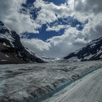 Buy canvas prints of Columbia Icefield Glacier Canada by Chris Curry