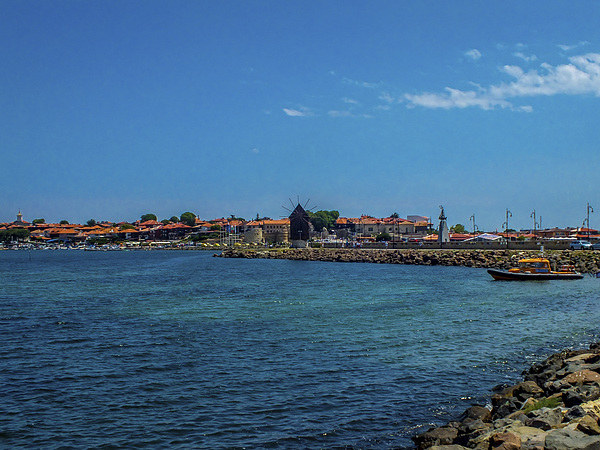 Old Nessebar Black Sea Coast Bulgaria Picture Board by Chris Curry