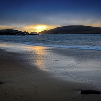Buy canvas prints of  Ireland Cruit Island, Kincasslagh Donegal Sunset by Chris Curry