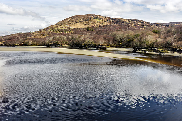  Gweebarra River Donegal Ireland Picture Board by Chris Curry