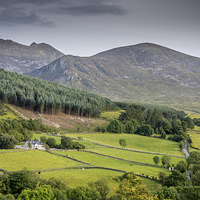 Buy canvas prints of  Ireland deep in the Mourne Mountains  by Chris Curry