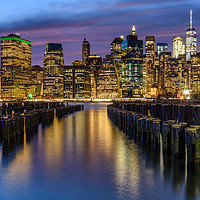 Buy canvas prints of Bright Lights of New York City by Chris Curry