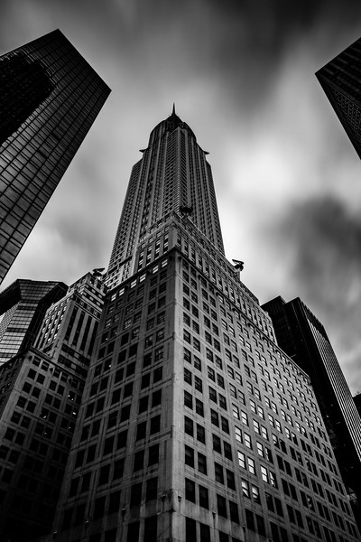 Chrysler Building New York City Picture Board by Chris Curry