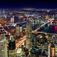 Buy canvas prints of New York From Above One World Trade Center by Chris Curry