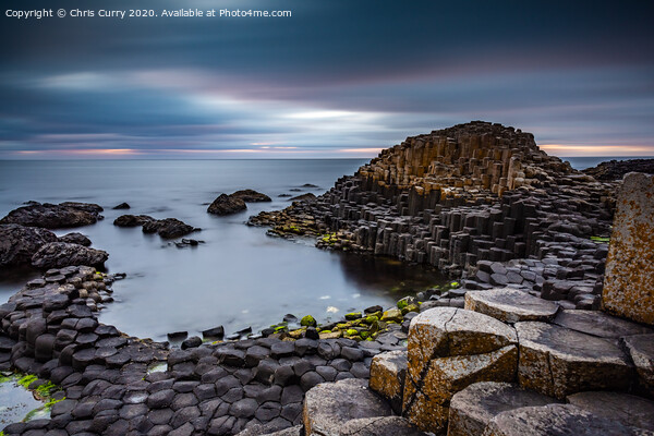 Giants Causeway County Antrim Causeway Coast North Picture Board by Chris Curry