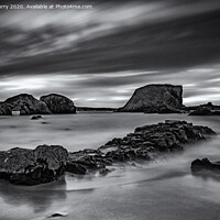 Buy canvas prints of Elephant Rock Ballintoy County Antrim Coast Northe by Chris Curry