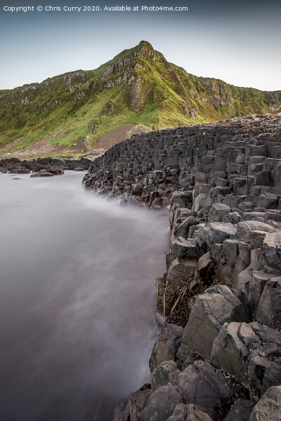 Giants Causeway County Antrim Northern Ireland Lan Picture Board by Chris Curry