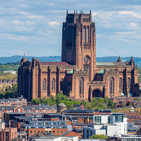Buy canvas prints of Liverpool Cathedral by Dave Wood