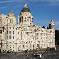 Buy canvas prints of  Port of Liverpool Building, Pier Head, Liverpool by Dave Wood