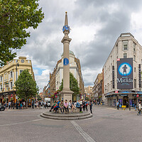 Buy canvas prints of Seven Dials, Covent Garden, London by Dave Wood