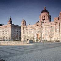 Buy canvas prints of LIverpool Graces by Steve Buck