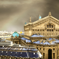 Buy canvas prints of Opera house in Paris by Iryna Vlasenko