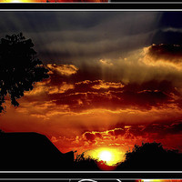 Buy canvas prints of Amusing Sunset by Shivam das