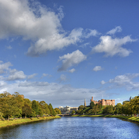 Buy canvas prints of  Inverness Castle, Scotland. by ALBA PHOTOGRAPHY