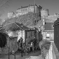 Buy canvas prints of The Vennel, Brown's Place, Edinburgh, Scotland by ALBA PHOTOGRAPHY