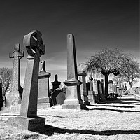 Buy canvas prints of Old Town Cemetery, Stirling, Scotland by ALBA PHOTOGRAPHY