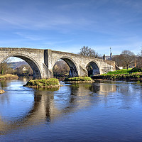Buy canvas prints of Stirling Old Bridge, Scotland by ALBA PHOTOGRAPHY