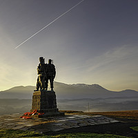 Buy canvas prints of The Commando Memorial, Spean Bridge, Scotland by ALBA PHOTOGRAPHY