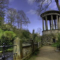Buy canvas prints of The Water of Leith, Edinburgh, Scotland by ALBA PHOTOGRAPHY