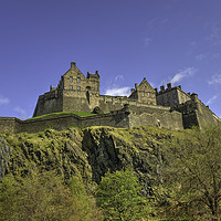 Buy canvas prints of Edinburgh Castle, Scotland. by ALBA PHOTOGRAPHY