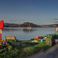 Buy canvas prints of Plockton Harbour, Highlands, Scotland by ALBA PHOTOGRAPHY