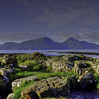 Buy canvas prints of Isle of Rum, Small Isles, Scotland by ALBA PHOTOGRAPHY