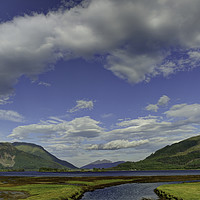 Buy canvas prints of Loch Leven, Glencoe, Scotland. by ALBA PHOTOGRAPHY