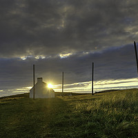 Buy canvas prints of Salmon Bothy, Clachtoll, Scotland. by ALBA PHOTOGRAPHY