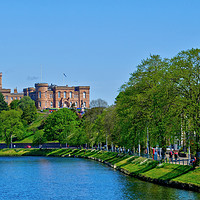 Buy canvas prints of Inverness Castle, Scotland by ALBA PHOTOGRAPHY