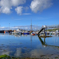 Buy canvas prints of Mallaig Marina, North West Scotland by ALBA PHOTOGRAPHY