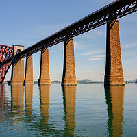 Buy canvas prints of The Forth Bridge, South Queensferry, Scotland by ALBA PHOTOGRAPHY