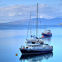Buy canvas prints of Mallaig Marina, North West Scotland. by ALBA PHOTOGRAPHY