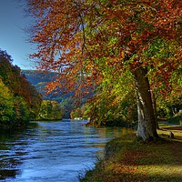 Buy canvas prints of The River Tay, Dunkeld, Perthshire by ALBA PHOTOGRAPHY