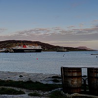 Buy canvas prints of Castlebay Harbour, Isle of Barra, Outer Hebrides. by ALBA PHOTOGRAPHY
