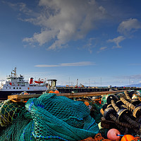 Buy canvas prints of Mallaig Harbour, North West Scotland. by ALBA PHOTOGRAPHY