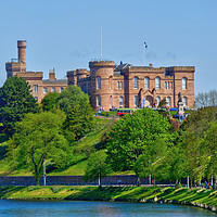 Buy canvas prints of Inverness Castle, Scotland.  by ALBA PHOTOGRAPHY