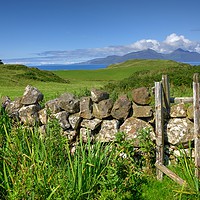 Buy canvas prints of Overlooking Isle of Rum, Small Isles, Scotland by ALBA PHOTOGRAPHY