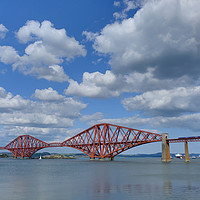 Buy canvas prints of Forth Bridge, South Queensferry, Scotland by ALBA PHOTOGRAPHY