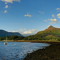 Buy canvas prints of Loch Leven & The Pap of Glencoe, Scotland. by ALBA PHOTOGRAPHY
