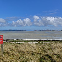 Buy canvas prints of Barra Airport, Outer Hebrides, Scotland. by ALBA PHOTOGRAPHY