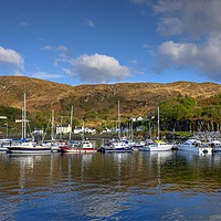 Buy canvas prints of Mallaig Marina, North West Scotland by ALBA PHOTOGRAPHY