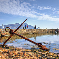 Buy canvas prints of Lamlash Pier, Isle of Arran, Scotland. by ALBA PHOTOGRAPHY