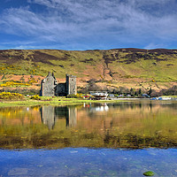 Buy canvas prints of Lochranza Castle, Isle of Arran by ALBA PHOTOGRAPHY