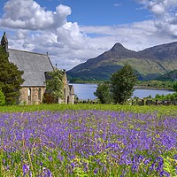 Buy canvas prints of St John's Church, Ballachulish, Scotland by ALBA PHOTOGRAPHY
