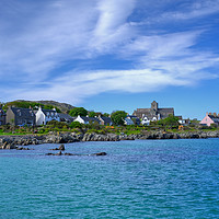 Buy canvas prints of Iona Abbey, Isle of Iona, Inner Hebrides by ALBA PHOTOGRAPHY