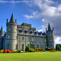 Buy canvas prints of Inveraray Castle, Argyll, Scotland by ALBA PHOTOGRAPHY