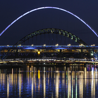 Buy canvas prints of Tyne Blues by Rob Seales