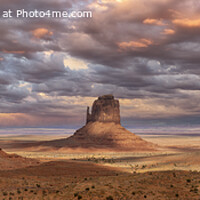 Buy canvas prints of Monument Valley Sunset by Stephen Stookey