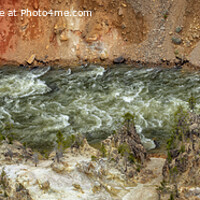 Buy canvas prints of Cutting Through - Yellowstone River by Stephen Stookey