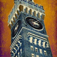 Buy canvas prints of Bromo Seltzer Tower -- No. 6 by Stephen Stookey